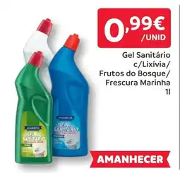 Amanhecer Gel Sanitário promoção