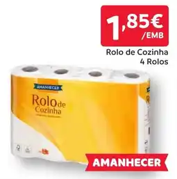 Amanhecer Rolo de Cozinha 4 Rolos promoção