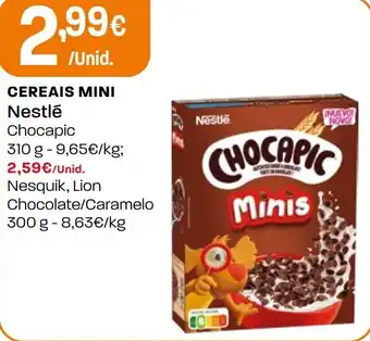 Intermarché Cereais mini Nestlé promoção