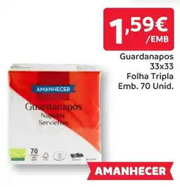 Amanhecer Guardanapos 33x33 Folha Tripla promoção