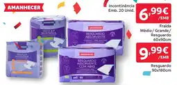 Amanhecer Fralda Médio/ Grande/ Resguardo promoção