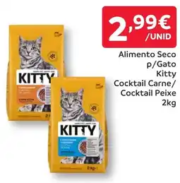 Amanhecer Alimento Seco p/Gato Kitty Cocktail Carne/ Cocktail Peixe promoção