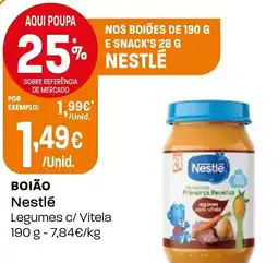 Intermarché Boião Nestlé promoção