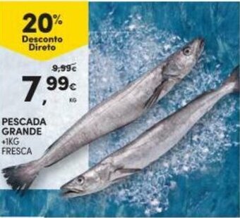 Continente Pescada Grande +1kg Fresca promoção