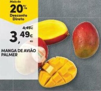 Continente Manga de Avião Palmer promoção