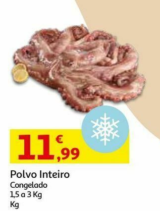 Auchan Polvo 1.5-3.0kg:congelado kg promoção