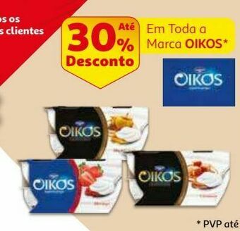Auchan Iogurte grego oikos danone promoção