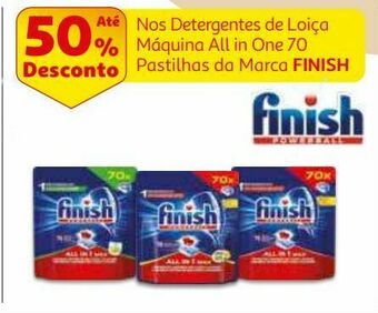 Auchan Detergente maq.loiça finish promoção