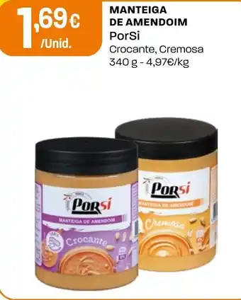 Intermarché Manteiga de amendom PorSi promoção