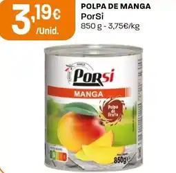 Intermarché Polpa de manga porsi promoção