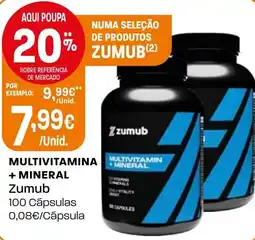 Intermarché Multivitamin +mineral Zumub promoção