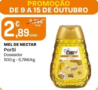 Intermarché Mel de nectar porsi promoção
