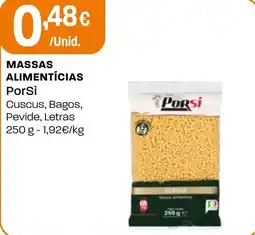 Intermarché Massas alimentícias PorSi promoção