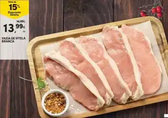 Continente Vazia de Vitela Branca promoção