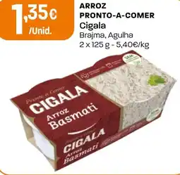 Intermarché Arroz pronto-a-comer Cigala promoção