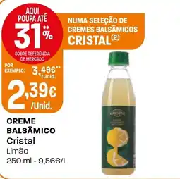 Intermarché Creme balsamico cristal promoção