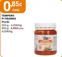 Intermarché Tempero para frango PorSi promoção