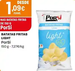 Intermarché Batatas fritas light porsi promoção