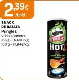 Intermarché Snack de batata pringles promoção