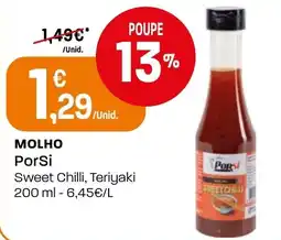 Intermarché Molho PorSi promoção