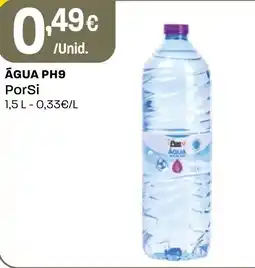 Intermarché Água ph9 porsi promoção