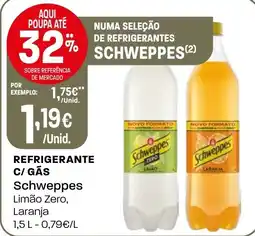 Intermarché Refrigerante c/ gās Schweppes promoção