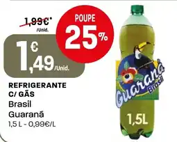 Intermarché Refrigerante c/ gās brasil guaraná promoção