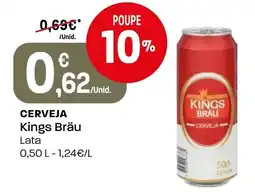 Intermarché CERVEJA Kings Bräu promoção