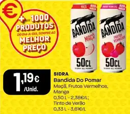 Intermarché SIDRA Bandida Do Pomar promoção