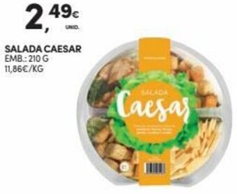 Continente Salada Caesar 210g promoção