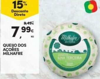 Continente Queijo dos Açores Milhafre promoção
