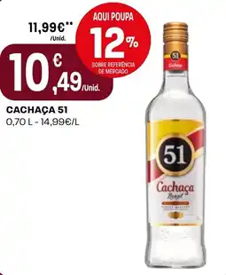 Intermarché Cachaça 51 promoção