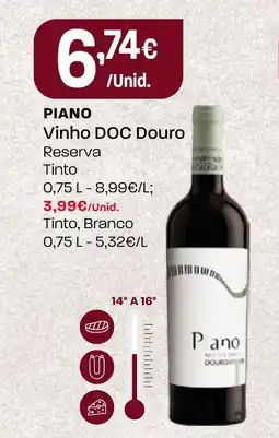 Intermarché PIANO Vinho DOC Douro promoção