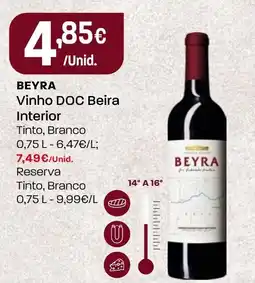 Intermarché BEYRA Vinho DOC Beira Interior promoção