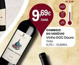 Intermarché Comboio vesuvio Vinho DOC Douro Tinto promoção