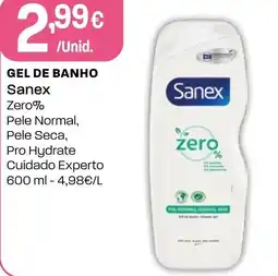 Intermarché Gel de banho Sanex promoção