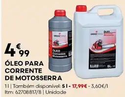 Bricomarché Óleo para corrente de motosserra promoção