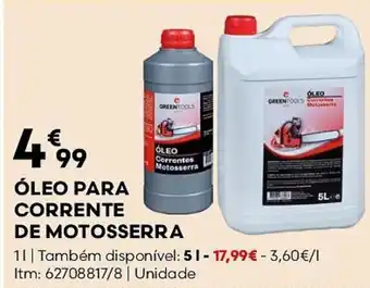 Óleo para corrente de motosserra