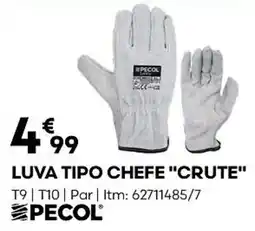 Bricomarché Pecol luva tipo chefe "crute" promoção