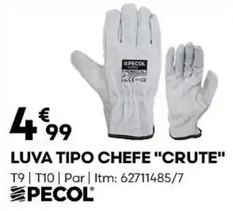 Bricomarché Pecol luva tipo chefe "crute" promoção