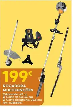 Bricomarché Roçadora multifunções promoção