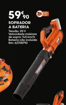 Bricomarché Soprador a bateria promoção