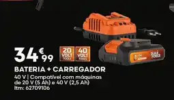 Bricomarché Bateria + carregador promoção
