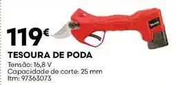 Bricomarché Tesoura de poda promoção