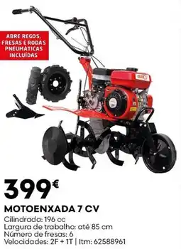 Bricomarché Motoenxada 7 CV promoção