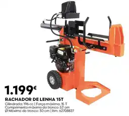 Bricomarché Rachador de lenha 15T promoção
