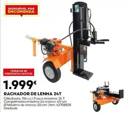 Bricomarché Rachador de lenha 24T promoção