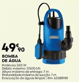 Bricomarché Bomba de água promoção