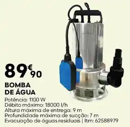 Bricomarché Bomba de água promoção