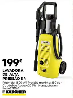 Bricomarché Lavadora de alta pressão k4 promoção